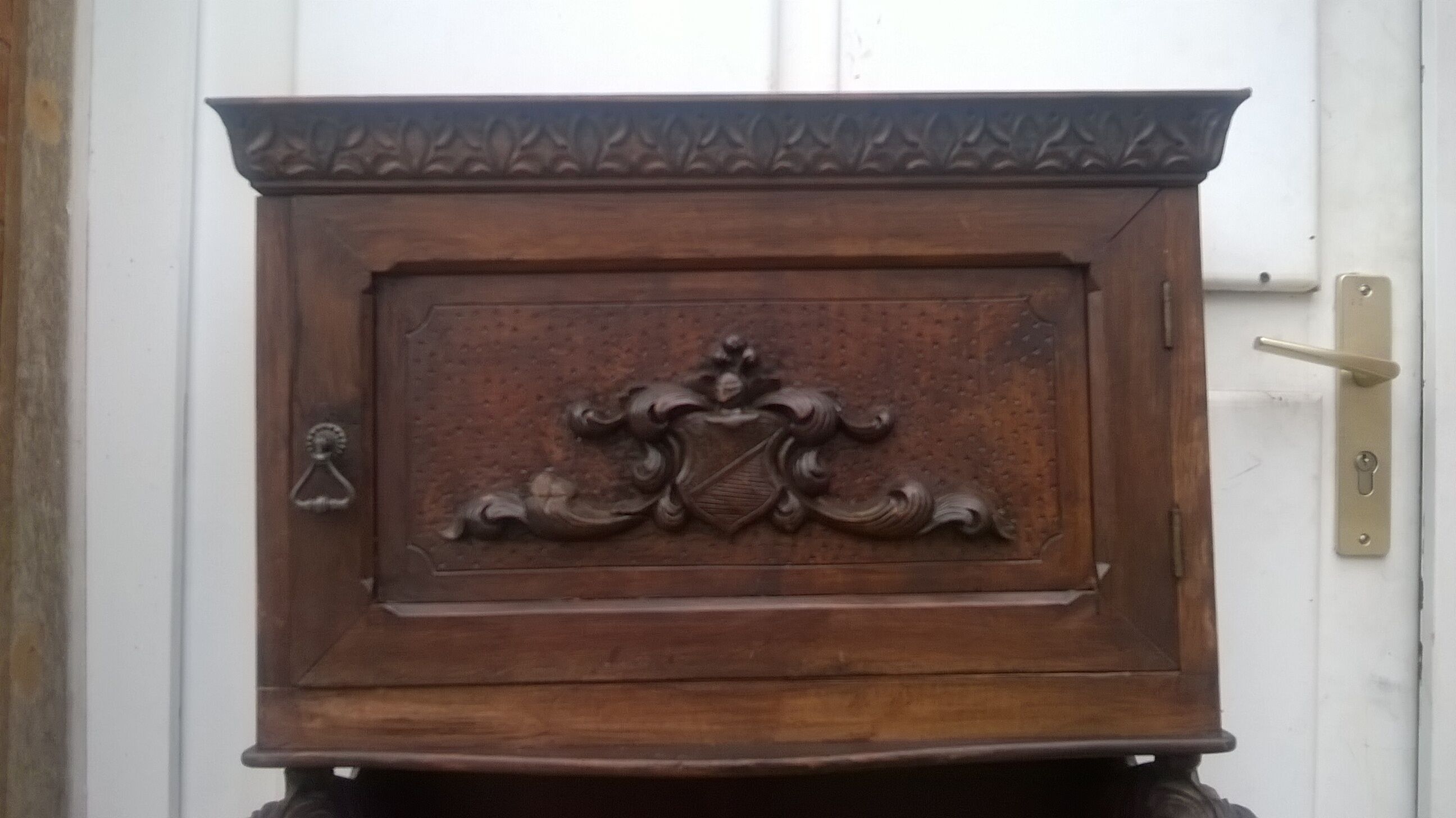 old carved shelf furniture