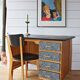 Bureau à casson avec chaise années 50/60