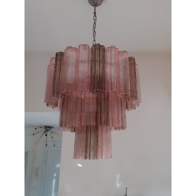 Italian Murano Style Glass Sputnik Chandelier, Set of 2 or Pair of Chandeliers
