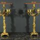 Bronze Candelabra, after J-A. Meissonnier, Rococo style, Napoleonic era