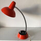 Vintage 1960 coral 40cm desk lamp