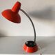 Vintage 1960 coral 40cm desk lamp