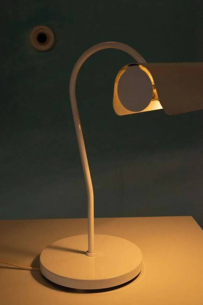 Lampe de bureau minimaliste des années 70, lampe de table Memphis OMI Sölken