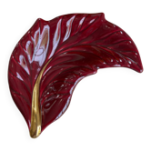 Dull leaf Vallauris red burgundy