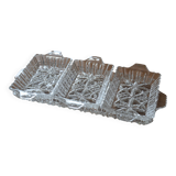 Crystal appetizer plates/trinkets