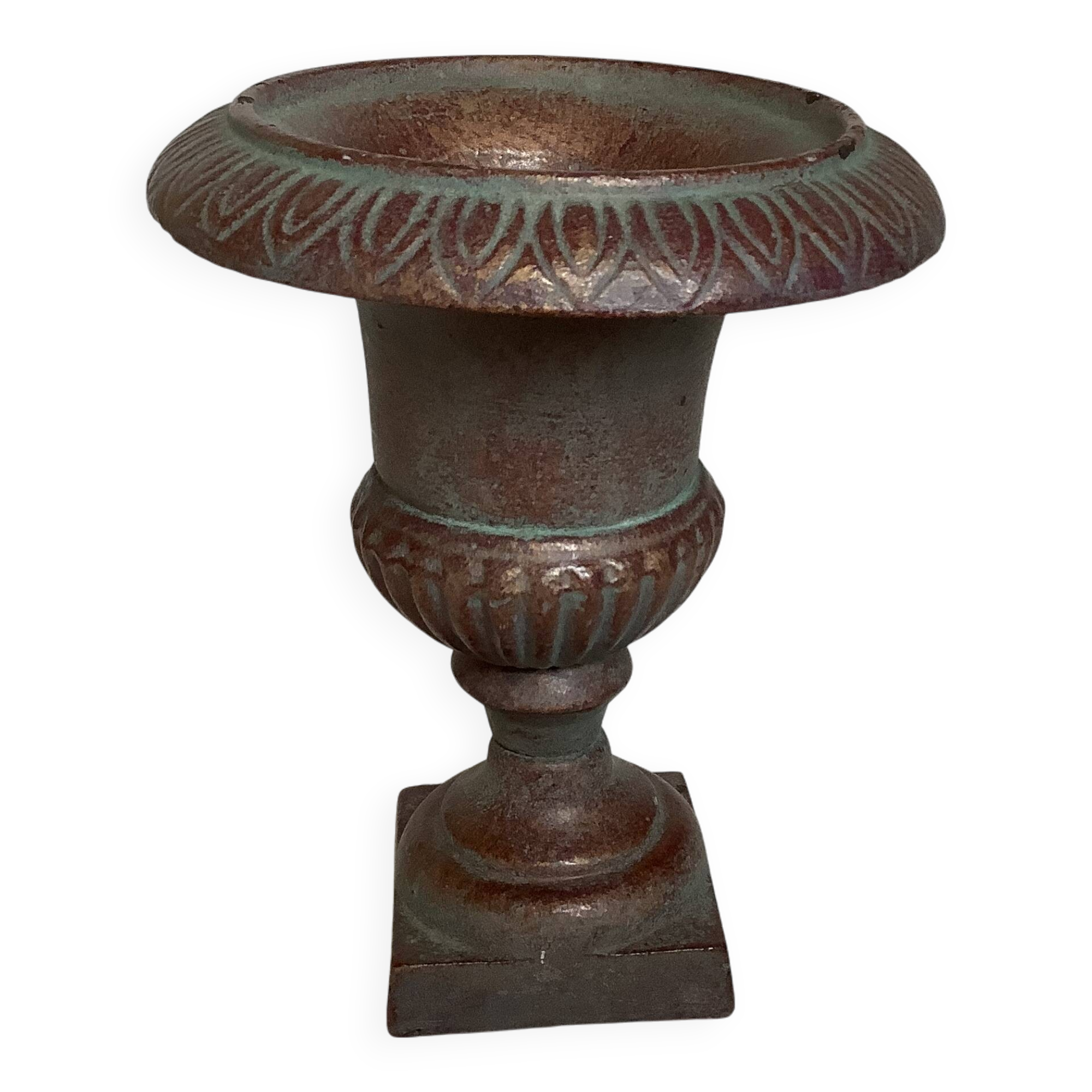 Medici cast iron planter vase