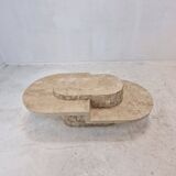 Mactan or Fossil Stone Coffee Table by Magnussen Ponte, 1980s