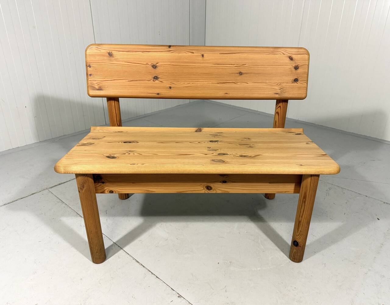 Korup Design solid pine benches with storage space Denmark