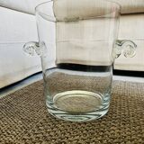 RomanArt champagne or ice bucket • blown glass