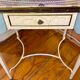 Original hairdresser - tray with Toile de Jouy pattern