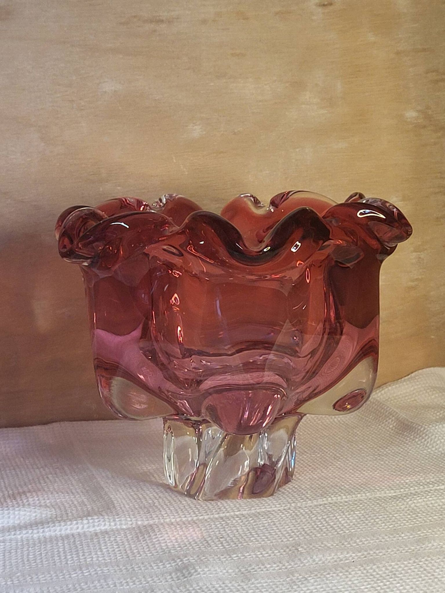 Bohemian crystal cup