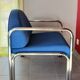 Chrome metal armchair 70s