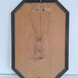 Vintage octagon mirror