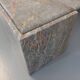Vintage gray marble coffee table from the 70s