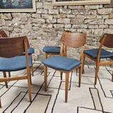 Set of 5 Scandinavian chairs