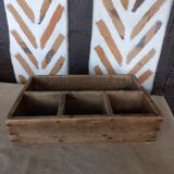 Old wooden tool box