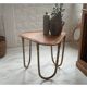 Small banbou tripod table from the 70s