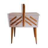 Renovated sewing cart