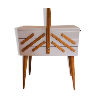 Renovated sewing cart