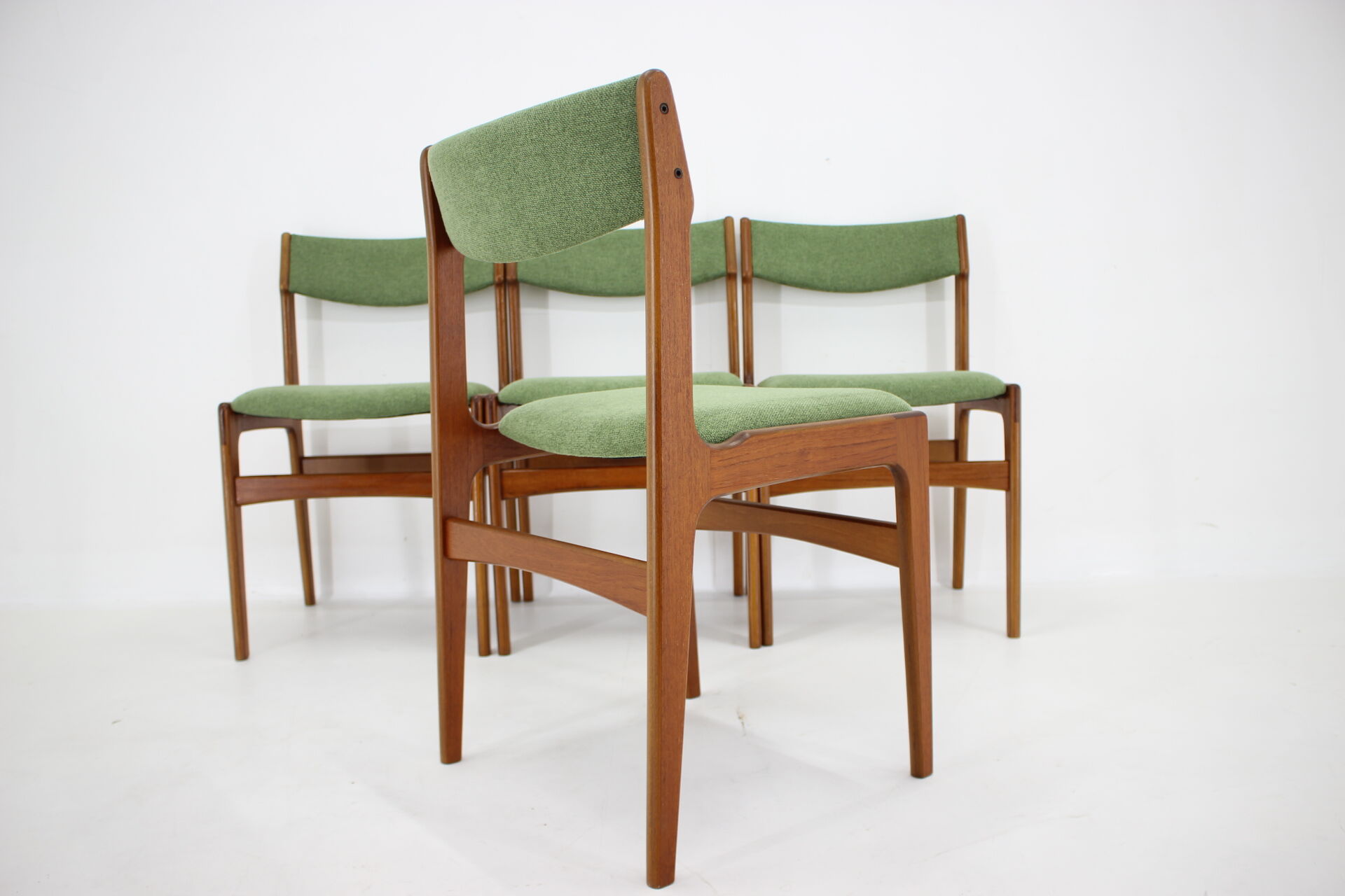 1960s Danish Teak Dining Chairs, Set of 4