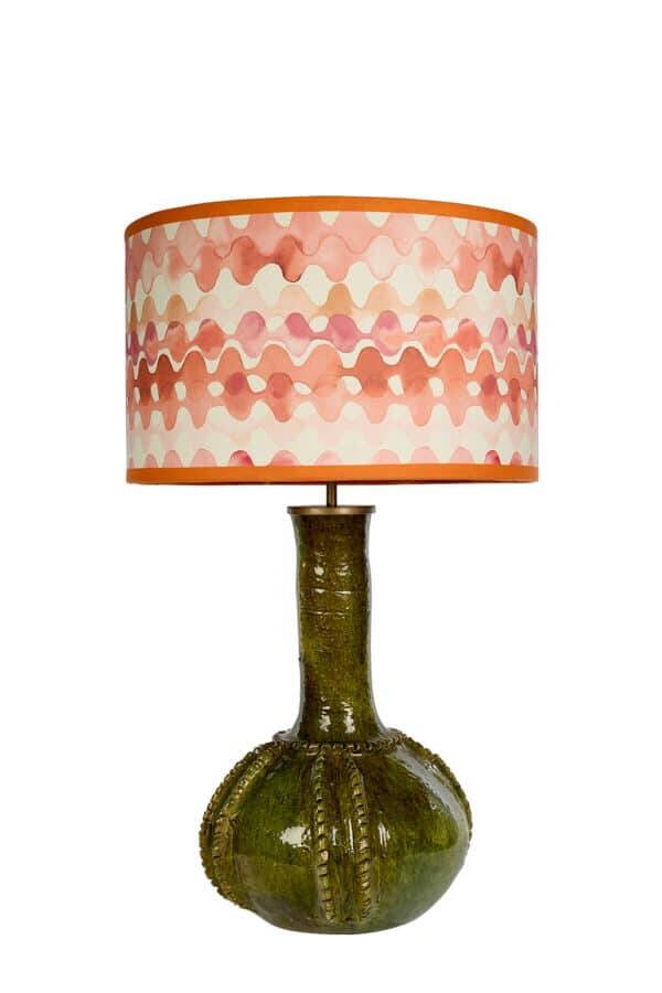 Lamp in Tamegroute shades of green