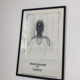 Lithograph offset of a drawing, Alberto Giacometti 1975