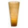 Large conical vase in opaque and wavy glass 20th century