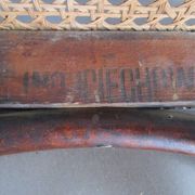 Antique armchair in curved wood - Eastern Europe