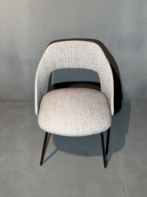 Duo de chaises tonneau 1950