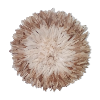 Juju nhat blanc contour beige de 50 cm