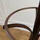 Vintage curved wooden parrot coat rack