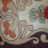 Carpet former American hooke made hand 76x130cm 1900