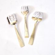 Lot de 3 couverts à mignardise dessert en argenterie moderniste 1950 RENEKA