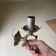 Fishhead globe wall lamp