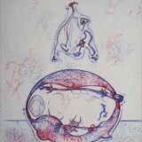 Max ernst: after me the 20th century - original lithograph