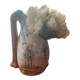 Quimper vase in the shape of a bagpipe, signed and numbered.