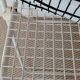 3 chaises pliantes vintage Talin-design Italien 70 - métal grillagé