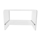Modernist cabinet - plexiglass, Italy, 1970s