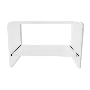 Modernist cabinet - plexiglass, Italy, 1970s