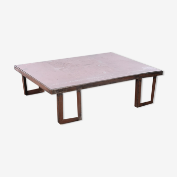 Industrial coffee table