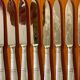 Ercuis, dessert cutlery, fruit and cheese, 36 art deco pieces