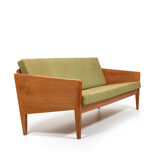 Rare Illum Wikkelsø Sofa in Oak early 1950s.