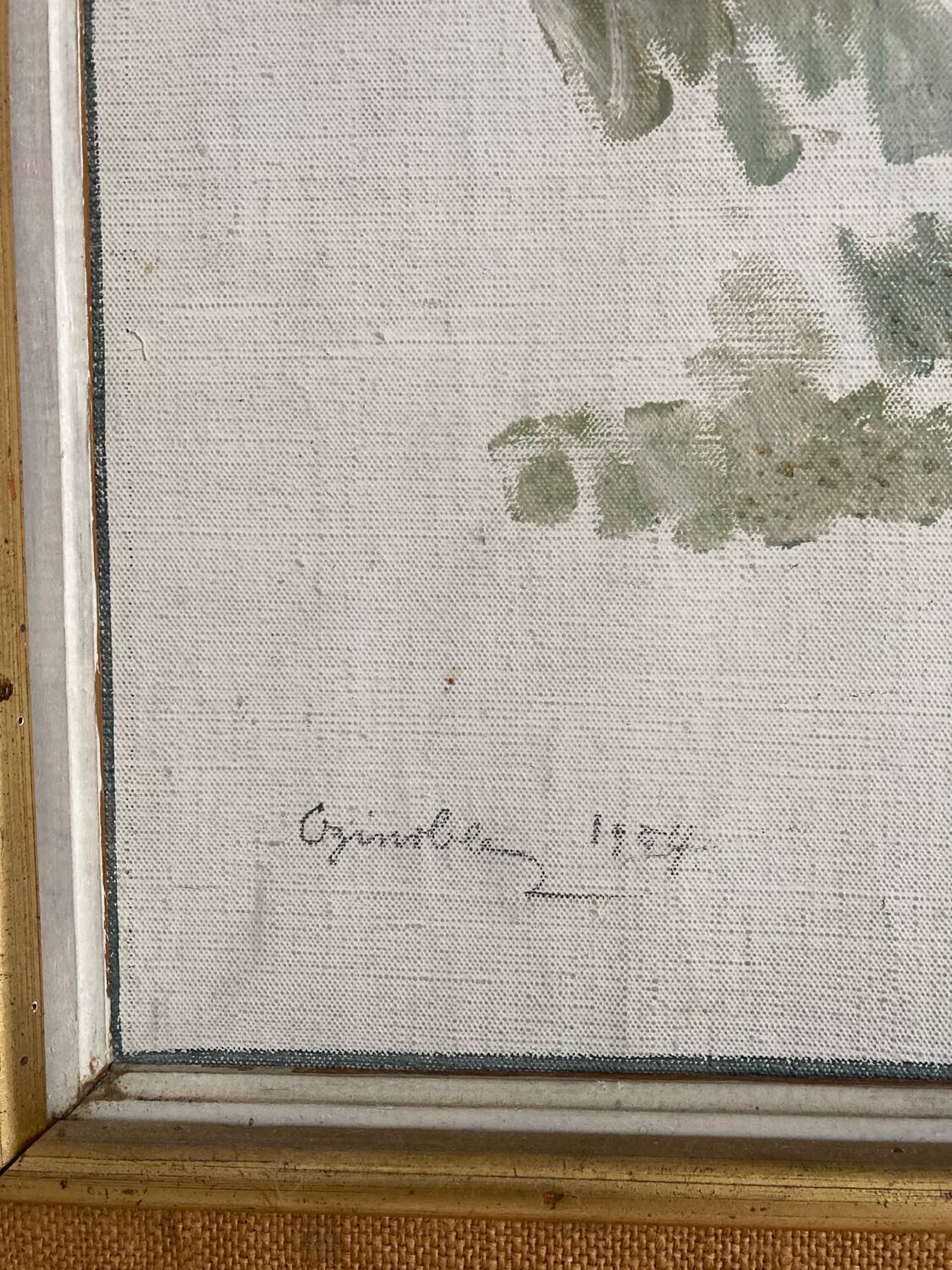 Large still life painting bouquet