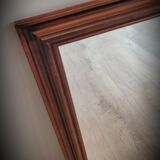Classic wooden mirror 50x70