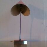 By Josef Hurka for Napako 1960 red desk lamp