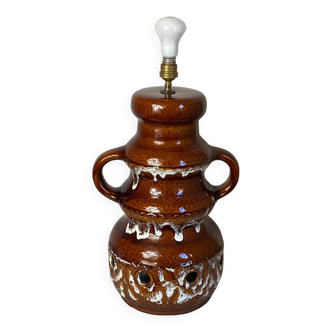 Fat lava type ceramic floor lamp