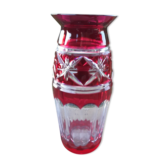 Vase cristal de bohème