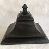 Victorian ebonized wood wall console, circa 1840