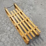 Old wooden toboggan - Donnay
