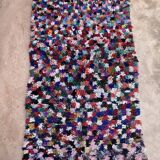 Tapis Marocain Boucherouite coloré - 138 x 260 cm